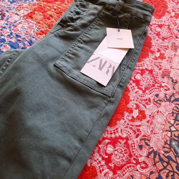 Zara flare high rise skinny jeans - Picture 7 of 7